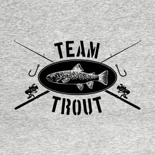 Team Trout (Black) T-Shirt